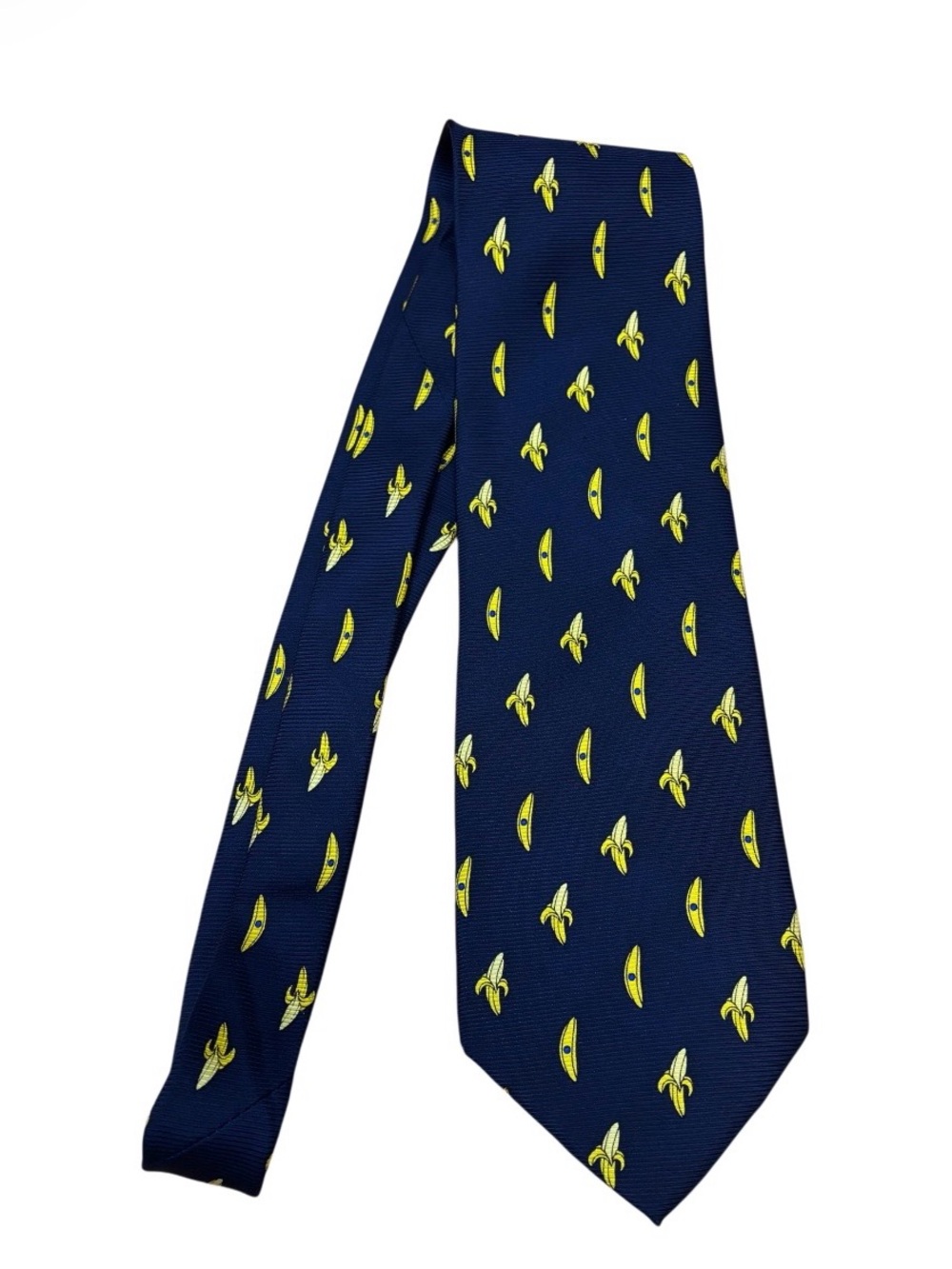 Unique Banana Pattern Silk Tie
